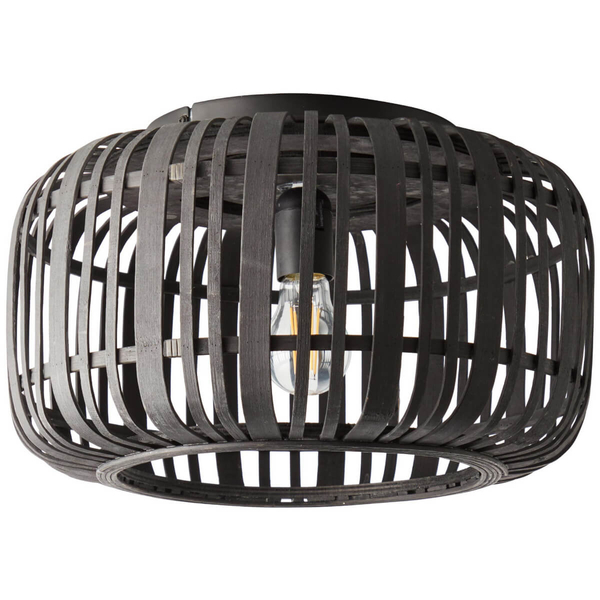 Przysufitowa lampa bambusowa Woodrow 97167/76 boho czarny