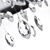 Sufitowa lampa kryształowa CINDY MX4115-6B-EGN-II liście złoty