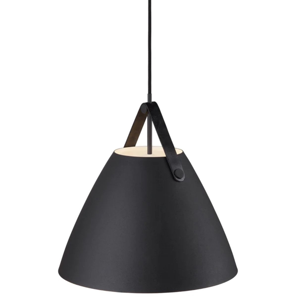 Lampa wisząca do salonu Strap 84343003 DFTP metalowa czarna