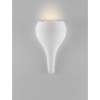 Gipsowa lampa ścienna CALMARO LE45567 do jadalni biała
