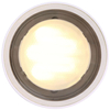 LAMPA sufitowa stropowa ALCALA 32063W Globo zewnętrzna OPRAWA tuba outdoor IP44 biała przezroczysta