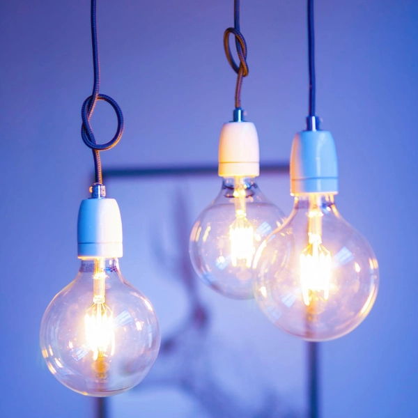 Loftowa lampa wisząca PORCIA 9181302R ceramiczna kaskada biały grafitowy