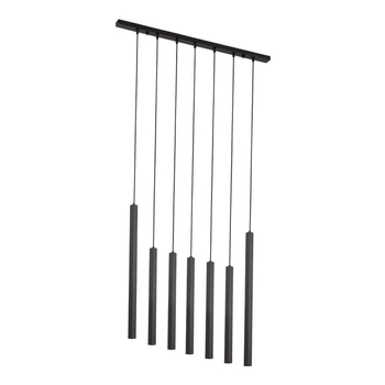 Loftowa LAMPA wisząca AOMORI 7984 Shilo metalowa OPRAWA zwis kaskada czarna