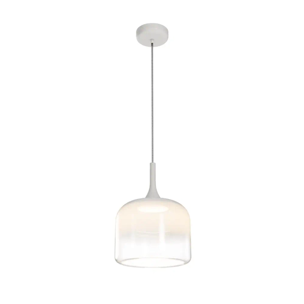 Wisząca szklana lampa nad wyspę Spirito MOD286PL-L18W3K LED 12W 3000K biała