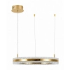 Lampa wisząca glamour ARKADIA ST-6376-60 złota LED 30W 3000K pierścień