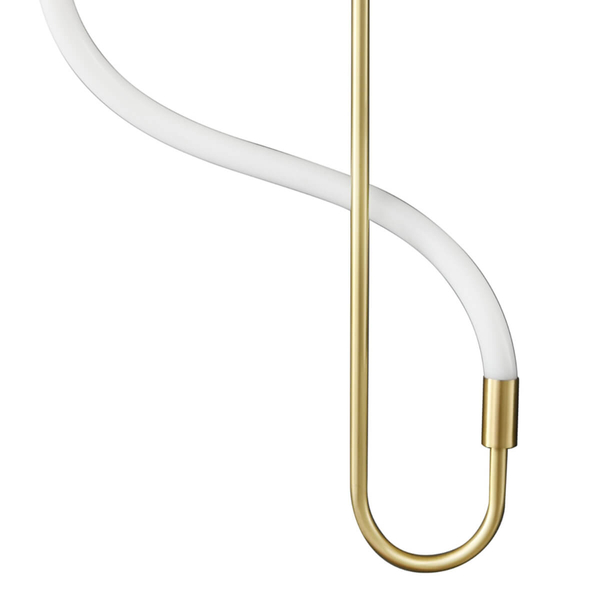 Kinkiet ścienny Essa ST-B3554 gold LED 9W 3000K wąż świetlny złoty biały