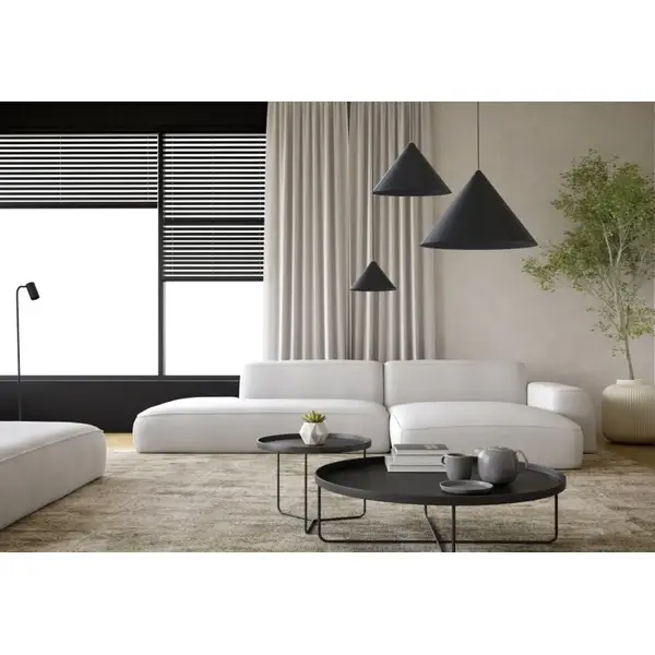 Trójkątny sufitowy klosz Cameleon Zenith S 8065 Nowodvorski czarny