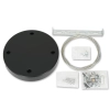 Zawiesie do lamp sufitowych MAQ ML0444 okrągłe czarne