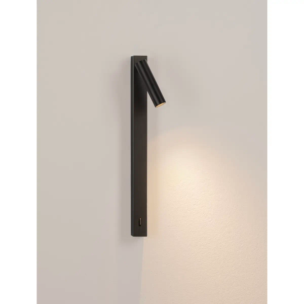 Ruchomy ścienny kinkiet TORSENA LE45537 LED 3W 3000K czarny