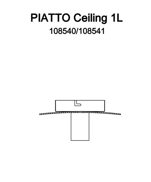 Loftowa lampa sufitowa Piatto 108540 Markslojd reflektor czarny