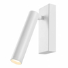 Minimalistyczny kinkiet ścienny Roll 50910101 Kaspa LED 4,2W 3000K z regulacją biały