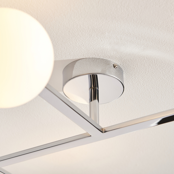 Sufitowa lampa do łazienki L&-193904 Light& molekuły IP44 chrom