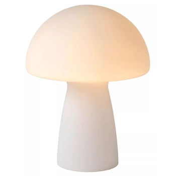 Biała lampa stojąca Fungo 10514/01/61 na szafkę nocną do sypialni outlet