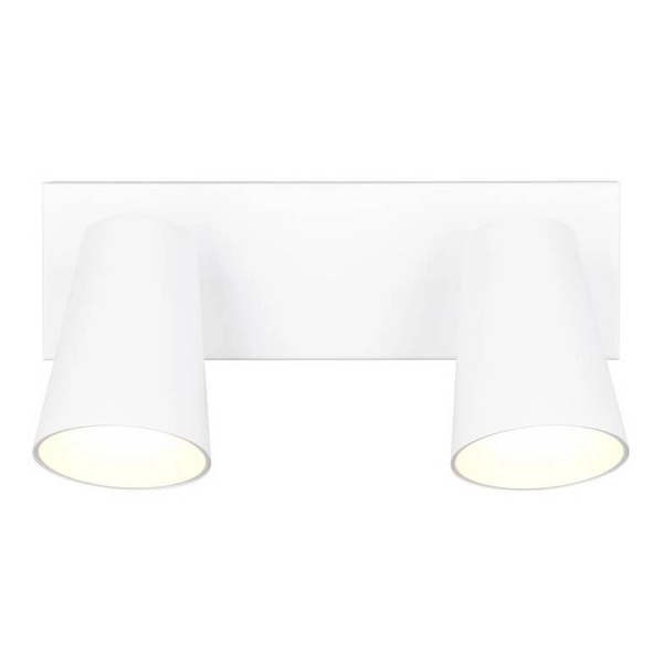 Sufitowa lampa Sharp 817100231 reflektorki tuby do kuchni metalowa biała