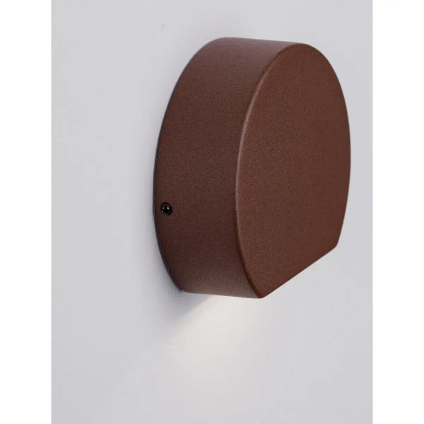 Ledowy ścienny kinkiet zewnętrzny SARDIRA LE75311 LED 4W 3000K IP54 rdzawy