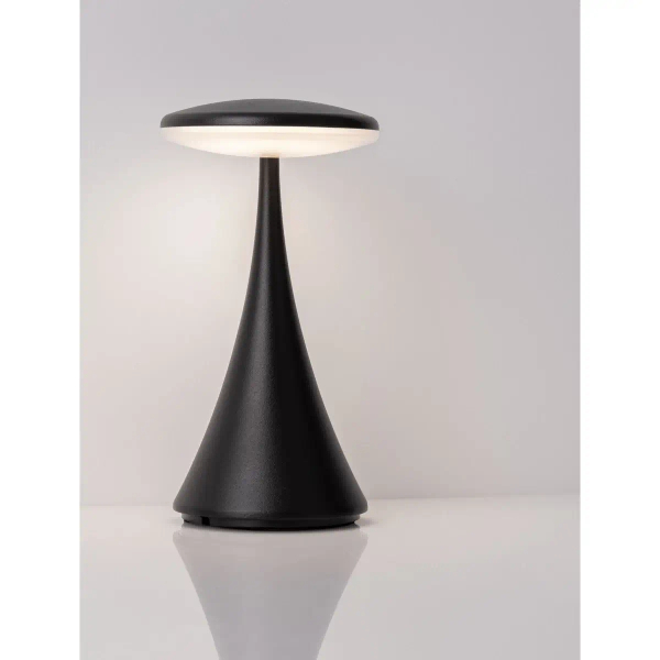 Dotykowa lampa stołowa na taras ALIRONA LE75275 LED 2W 3000K IP54 czarny