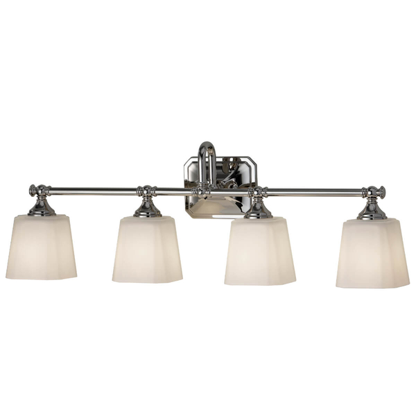 Łazienkowy ścienny kinkiet Concord FE-CONCORD4-BATH Feiss szklany IP44 chrom