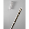 Podłużna wisząca lampa TARVANA LE45411 LED 25W 3000K biała