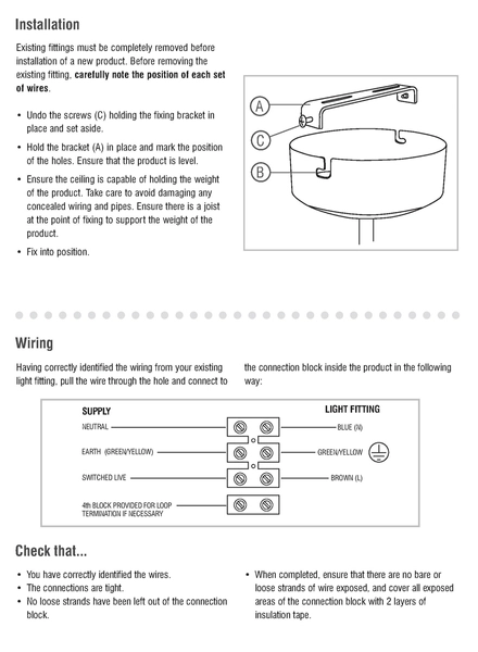 Lampa sufitowa Amalfi 61001 Saxby regulacja kąta światła mosiądz