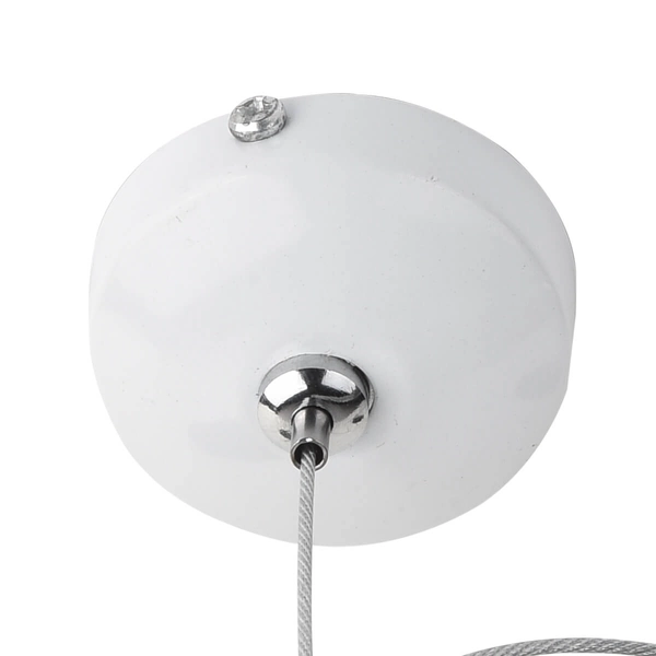 Zawiesie linowe Track AZ4796 zwis do 3-fazowego systemu szynowego biały