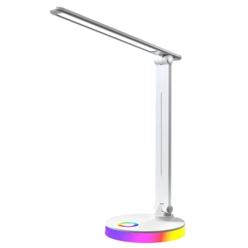 Regulowana lampka biurkowa BRUNO ML1629 LED 5W 3000-6000K RGB biała