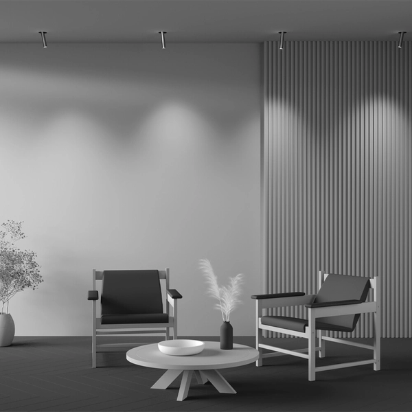 Wpustowa lampa sufitowa Focus C140RS-L200-7W3K-BBS LED 7W 3000K mosiądz