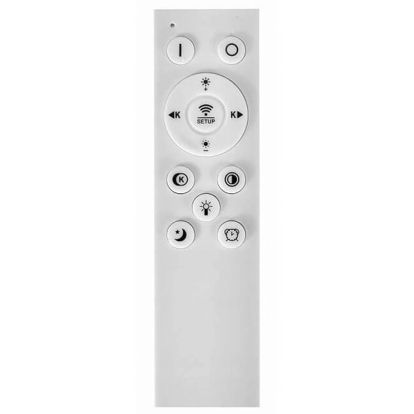 Lampa sufitowa ze zmienną barwą 544 Domeno LED 123W z pilotem czarna