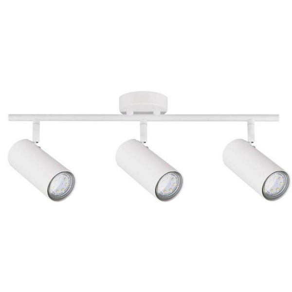 Lampa sufitowa na listwie Colly 93-01689 Candellux ruchome spoty białe