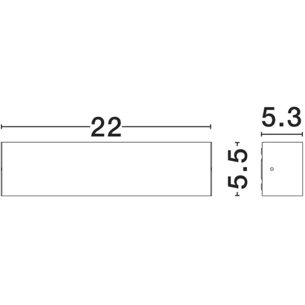 Matowy ścienny kinkiet RAVEZCO LE75200 LED 8W 3000K IP65 biała