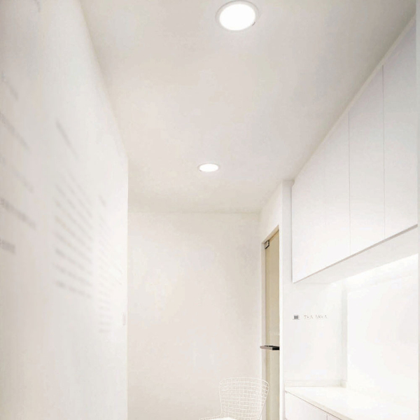Wpust do łazienki Sun 293101103 Elkim LED 6W 3000K okrągły IP44 czarny