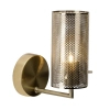 Metalowa lampa ścienna Gracian 90060/18 tuba mosiądz