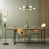 Nowoczesny żyrandol L&-192035 Light& restauracyjny złoty brązowy