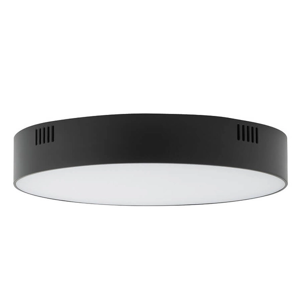 Natynkowa lampa salonowa Lid Round 10416 Nowodvorski LED 25W 4000K czarna