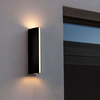Kinkiet LAMPA elewacyjna LEO 5192701335 Lutec metalowa OPRAWA ścienna LED 14W 3000K podłużna IP54 szara
