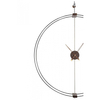 Zegar ścienny Doble Ring MSE1501100485 obręcz drewno mosiądz outlet