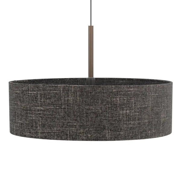 Regulowana lampa wisząca AMARELA 11660 z tkaniny brązowa
