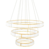 Wisząca lampa glamour Liberty LED 62,6W 3000K kaskada złota