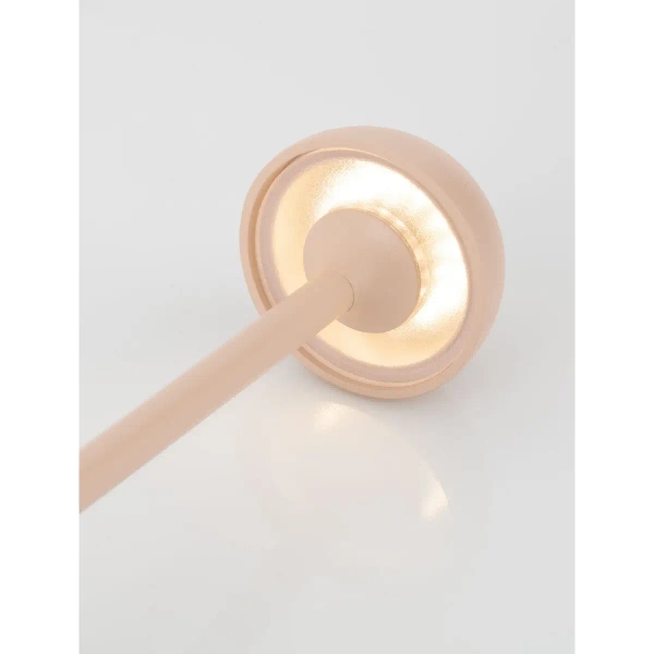 Ściemnialna lampka nocna na taras CARMEDA LE75289 LED 1W 3000K IP54 beżowa