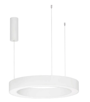 Okrągła lampa wisząca SONORA LE42807 do kuchni LED 50W 2700-4000K biała