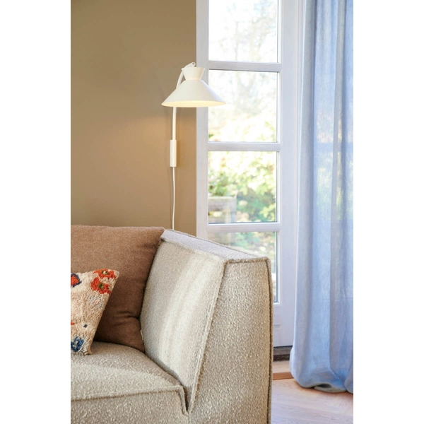 Ścienna lampa z włącznikiem DIAL 2213371001 do czytania biały