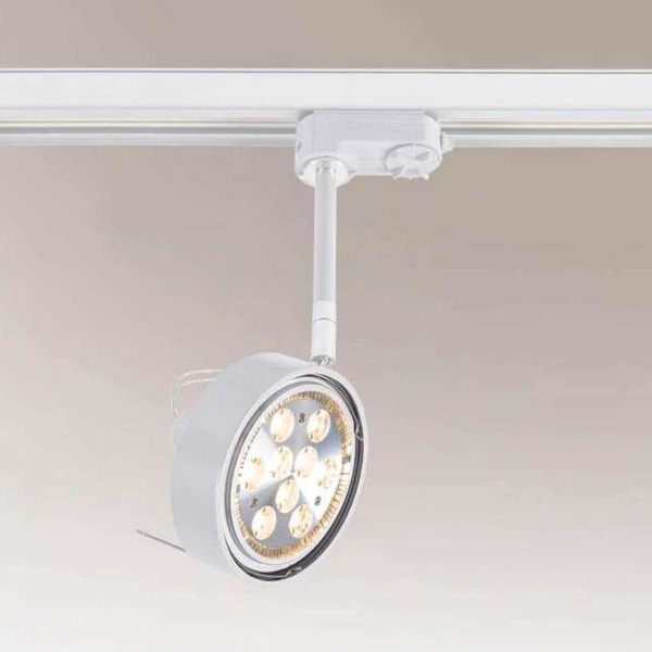 Reflektorowa LAMPA sufitowa FUSSA 7679 Shilo metalowa OPRAWA regulowana do systemu szynowego 3-fazowego biała