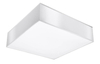 Lampa sufitowa SL.0922 minimalistyczny plafon kwadratowy biały