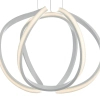 Ledowa wisząca lampa Alonsa ALO012 LED 16W 3000K ringi biały