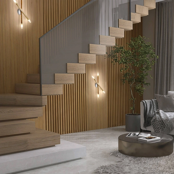 Lampa nasufitowa do kuchni Noble 4524 boho naturalna drewniana