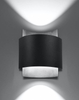 LAMPA ścienna SL.0858 metalowa OPRAWA  kinkiet czarny