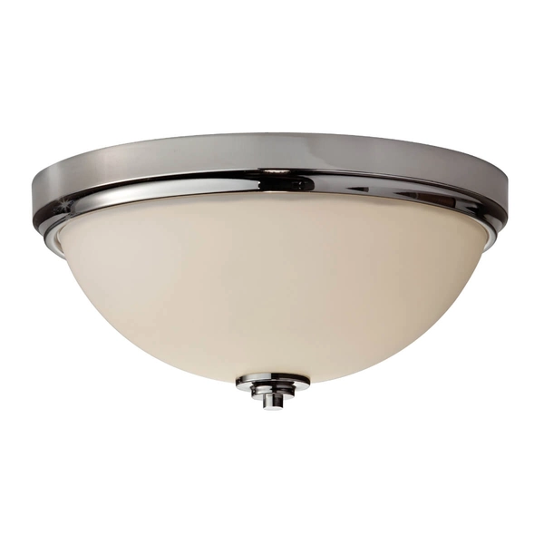 Natynkowa lampa do salonu Malibu FE-MALIBU-F-BATH Feiss IP44 szkło chrom