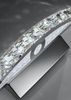 Kinkiet nad lustro Arande 20-32683 Candellux LED 8W kryształki chrom