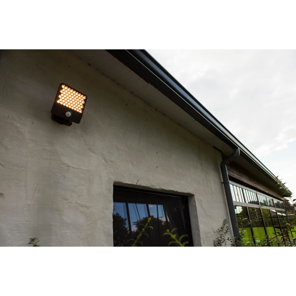 Elewacyjna lampa czujnik PIR ATLANTIS 7801604118 LED 24W 4000K IP54 szara