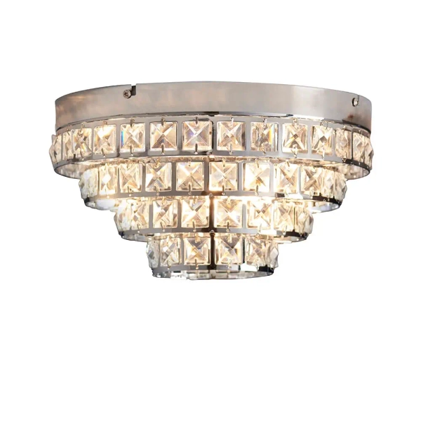 Sufitowa lampa glamour Motown MOTOWN-4CH chrom przezroczysty