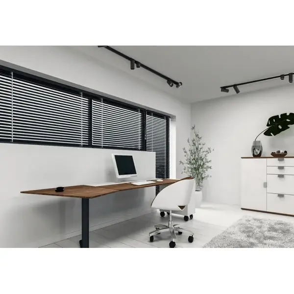 Podtynkowa lampa sufitowa Mono 10463 listwa czarna